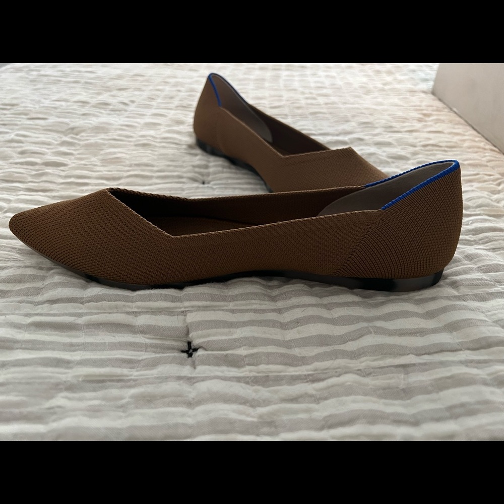 Rothy’s Size 8 Driftwood Points BNIB